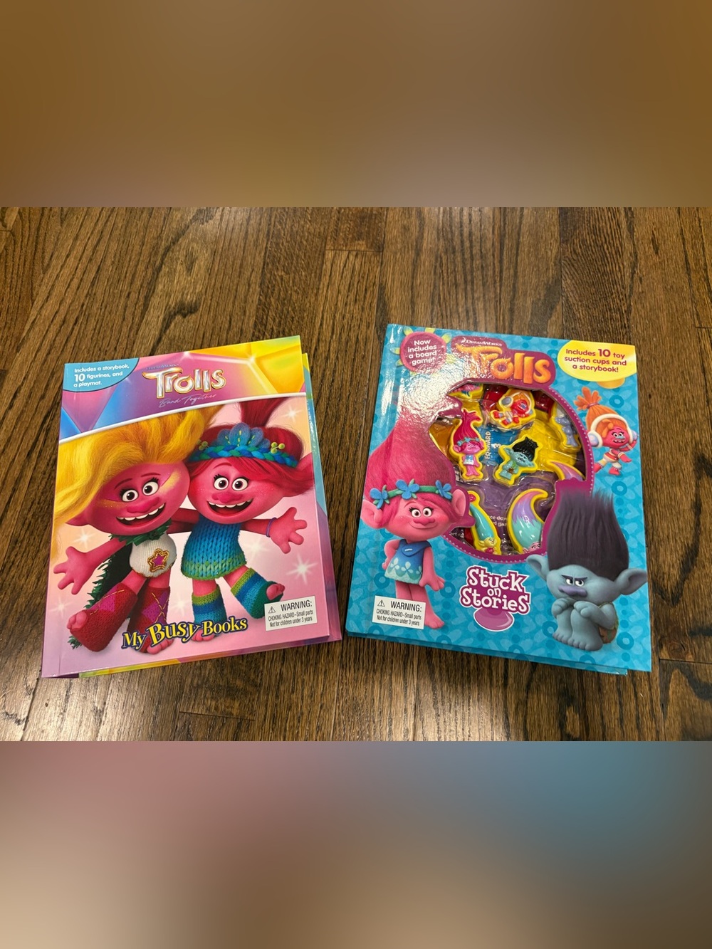 DreamWorks Trolls Busy Book and Stuck on Stories